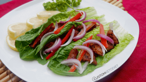 Read more about the article Keto Pork Fajita Lettuce Wrap