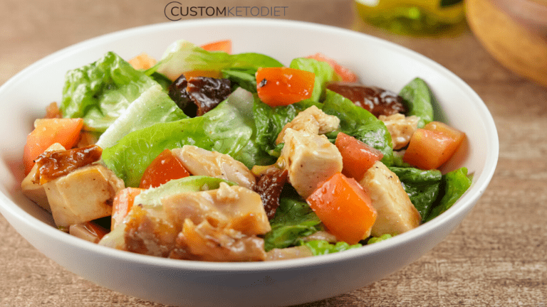Keto Honey Mustard Rotisserie Chicken Salad